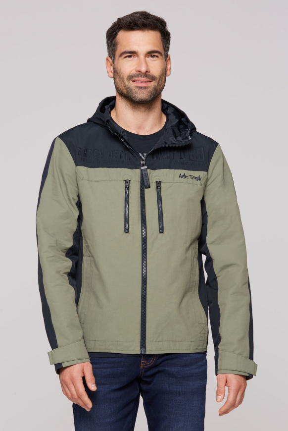 Herren Übergangsjacke Mit Kapuze - Allwetter-Jacke Für Outdoor & Sport