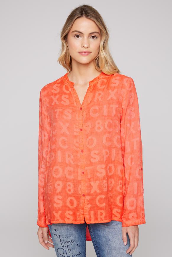 Bluse mit Intarsia-Muster happy lobster