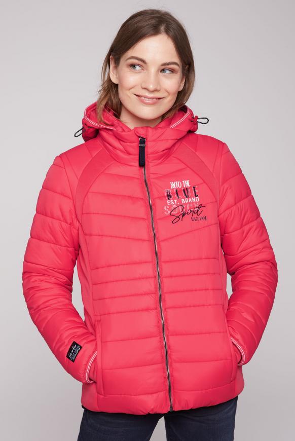 Jacke im Ski-Design mit Powerstretch-Einsätzen