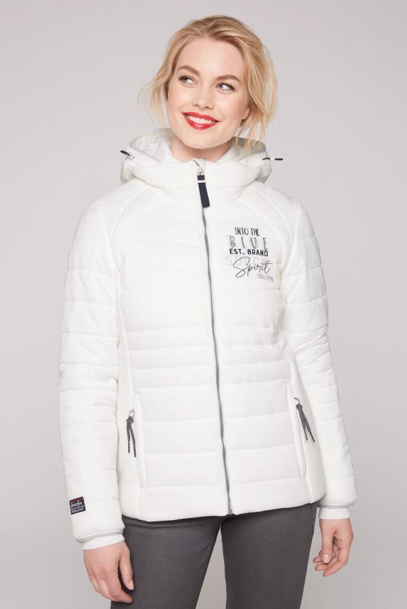 Jacke im Ski-Design mit Powerstretch-Einsätzen
