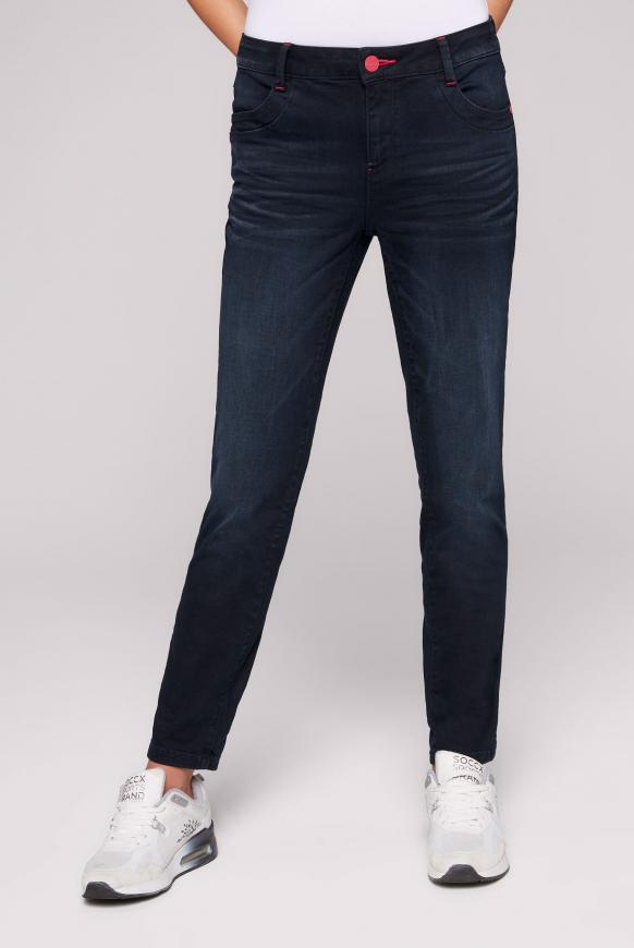 Jeans DA:NA mit Vintage-Effekten blue black