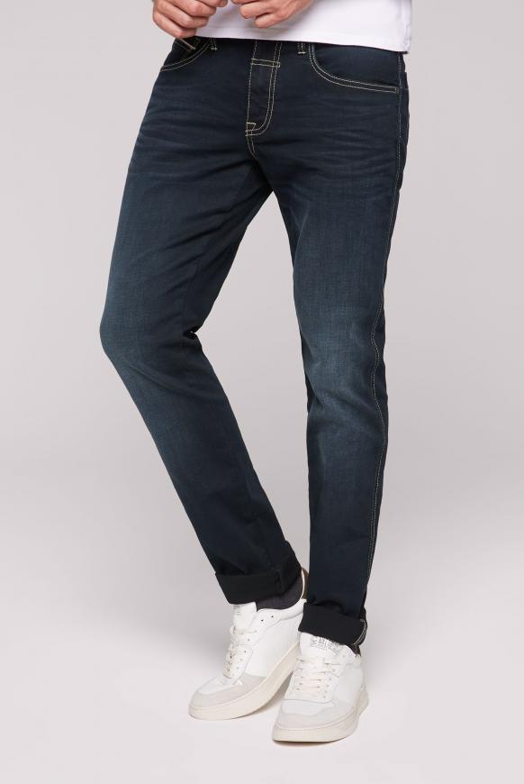 Jeans DA:VD mit Vintage-Effekten blue black