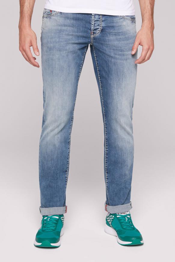 Jeans RO:BI mit Used-Effekten