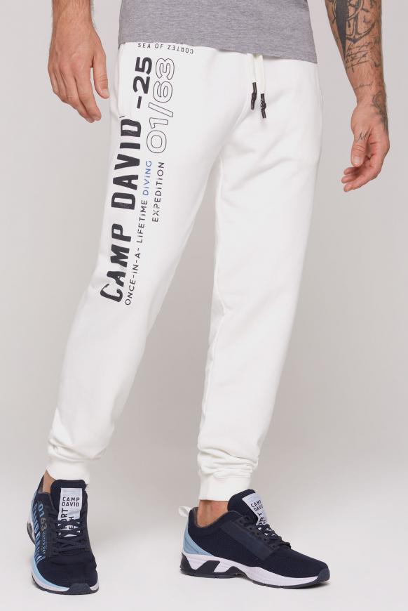 Jogginghose mit Logo Artworks ivory