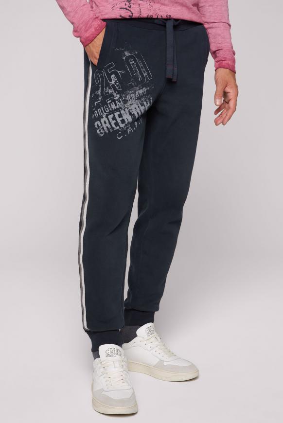 Jogginghose mit Logo Print auf der Rückseite blue navy