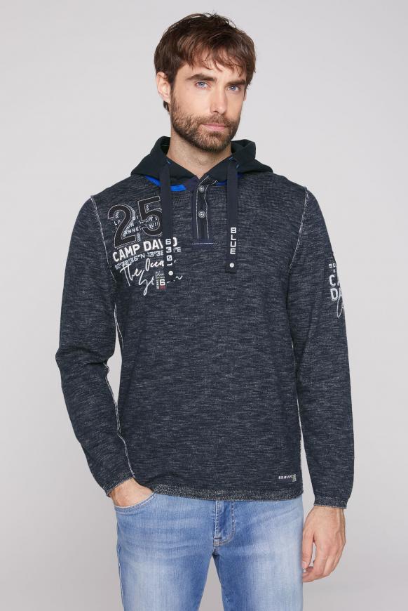 Pullover mit Sweatkapuze und Artworks