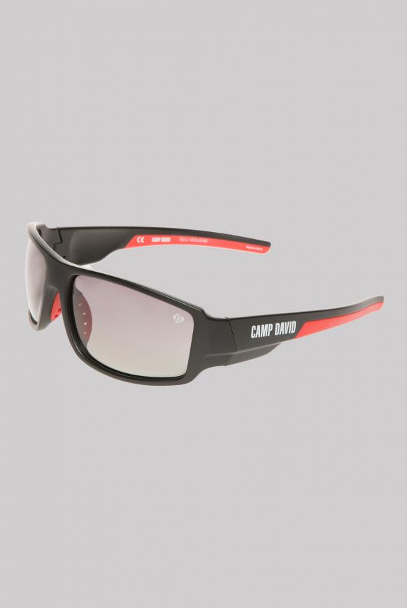 black CAMP | polarisiert DAVID red / SOCCX & Sport-Sonnenbrille