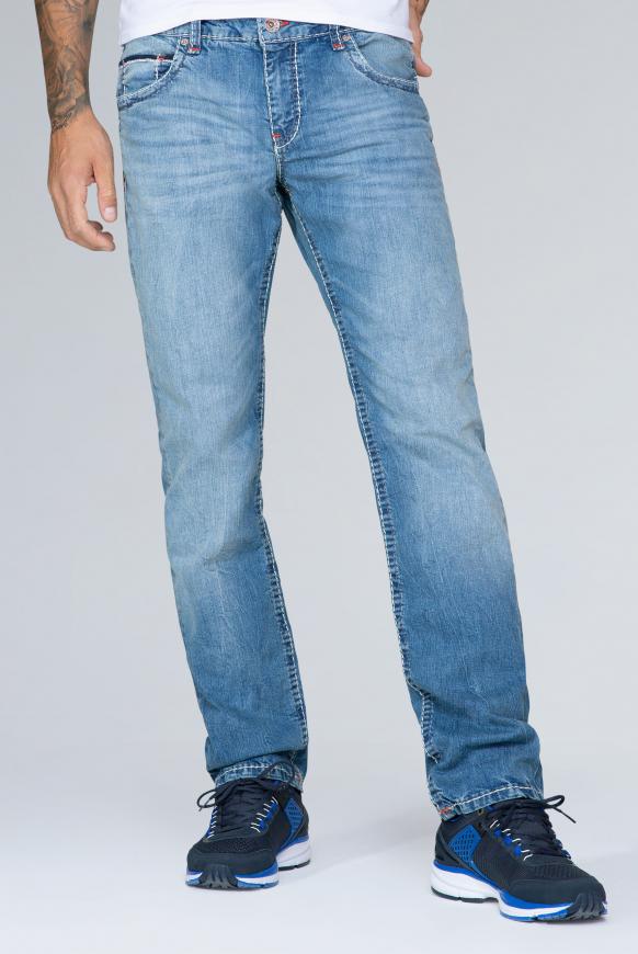 Straight Leg Jeans CO:NO Comfort Fit light stone used