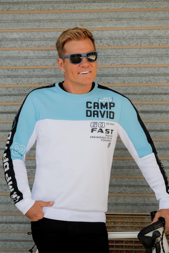 Sweatshirt im Racing-Style opticwhite