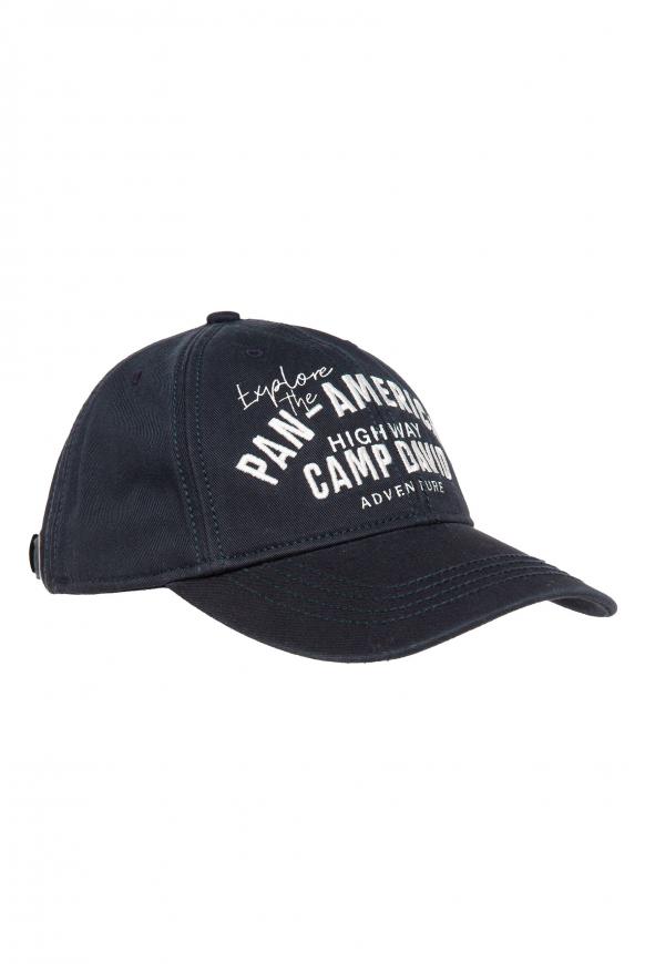 Base Cap mit Logo Artwork blue navy