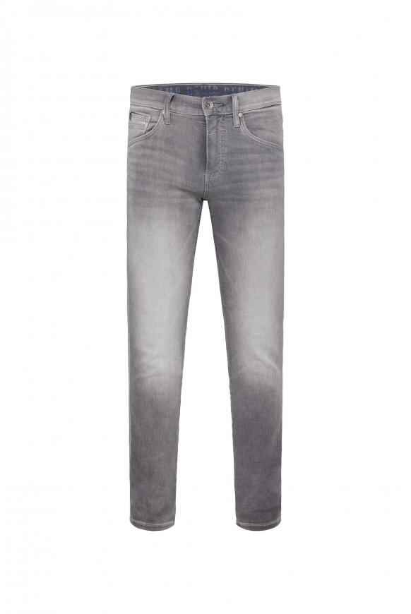 Jeans DA:VD mit Used-Optik grey wash