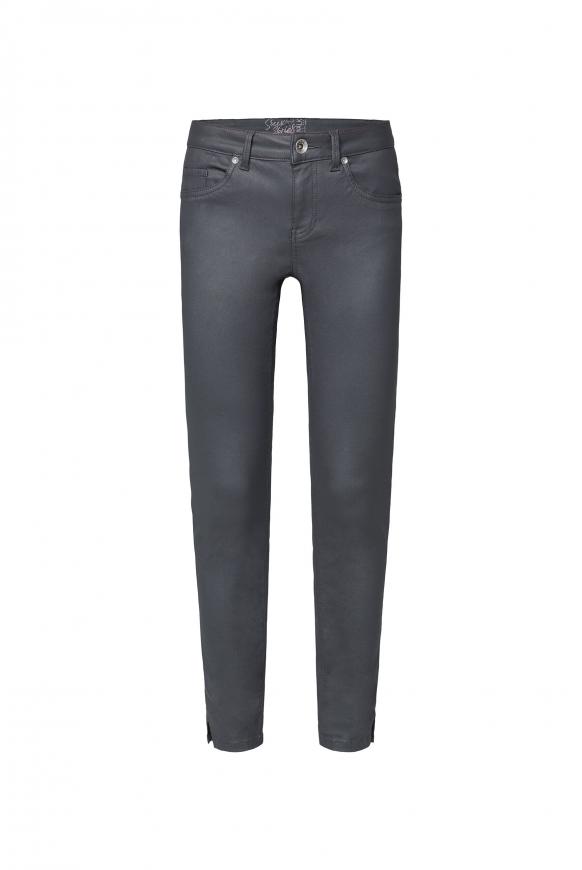 Jeans MI:RA mit Beschichtung dusty anthra