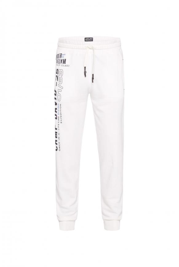 Jogginghose mit Logo Artworks ivory
