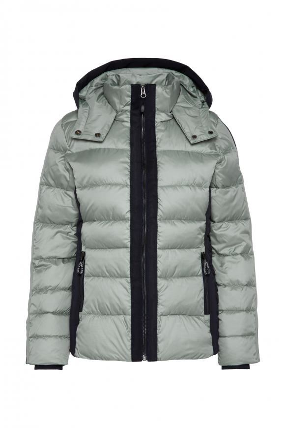 Steppjacke mit geprägten Logo Artworks frosted lake