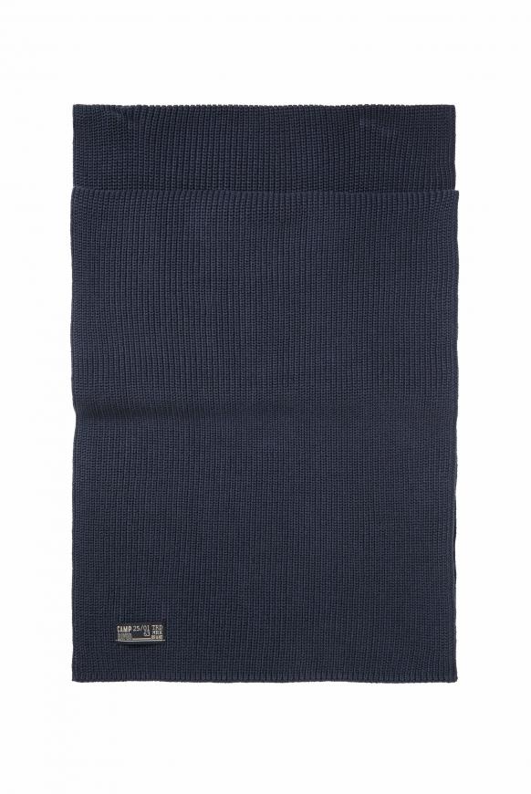 Stone Washed Schal in Rippstrick deep sea