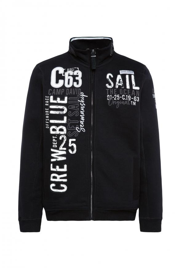 Sweatjacke mit Logo Artworks black
