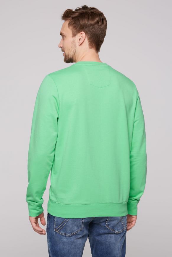 Sweatshirt mit Logo Print regatta green