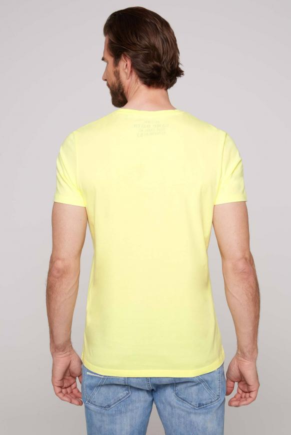 T-Shirt Rundhals mit Yacht Print sunlight