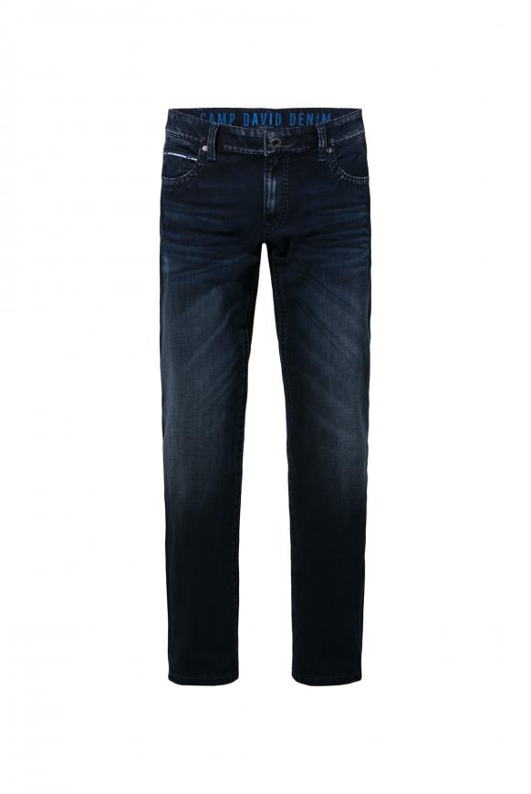 Used-Waschung Multi Flex Jeans CO:NO dark blue
