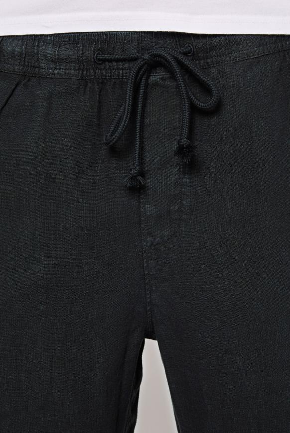 Leinenhose mit Elastikbund