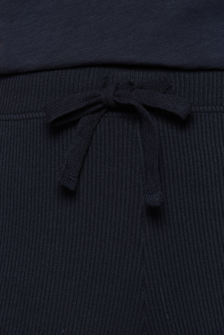 Culotte mit Rippstruktur