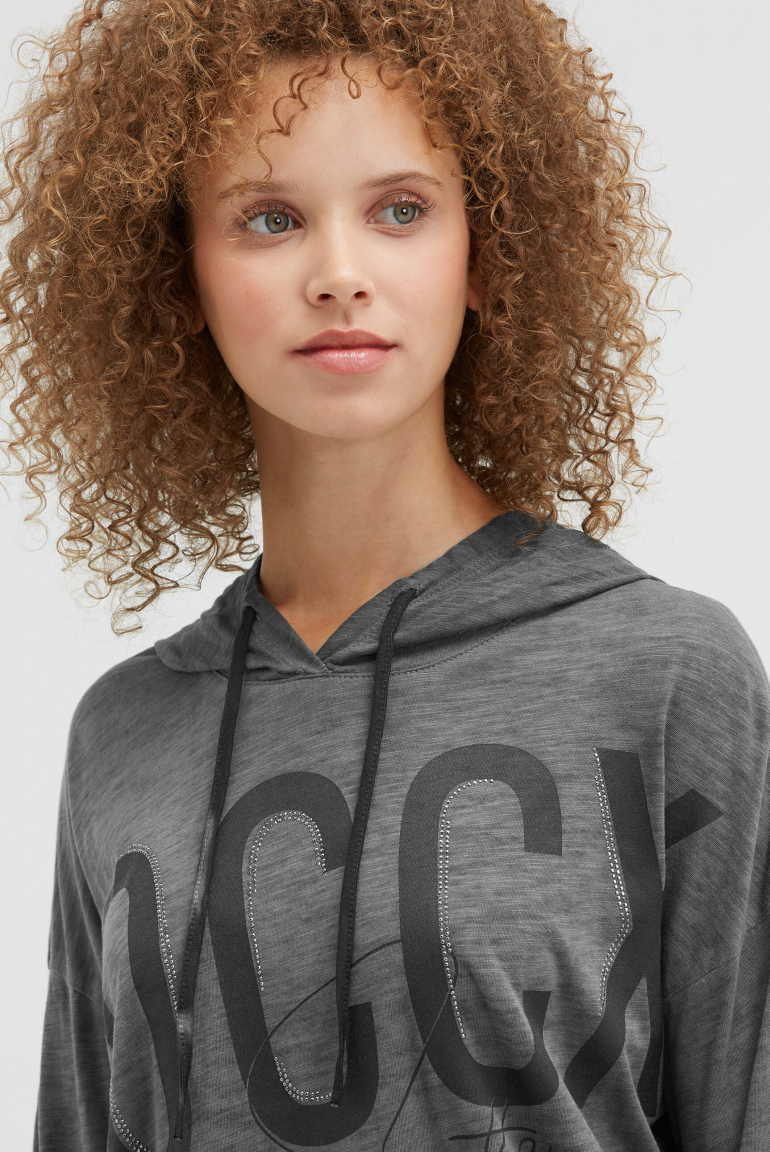 Hoodie-Shirt mit Logo Artwork