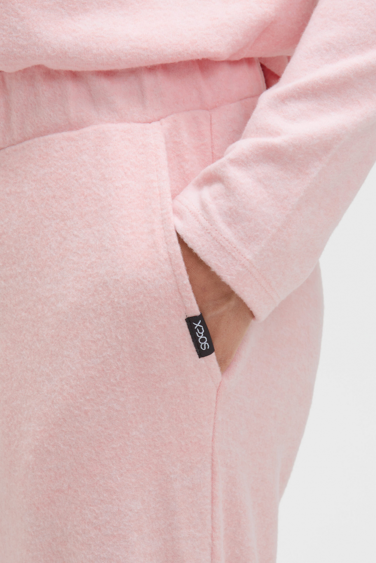 Jogpants aus Flauschstrick