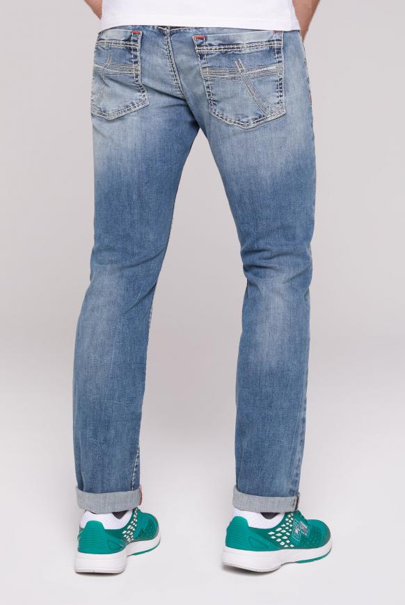 Jeans RO:BI mit Used-Effekten