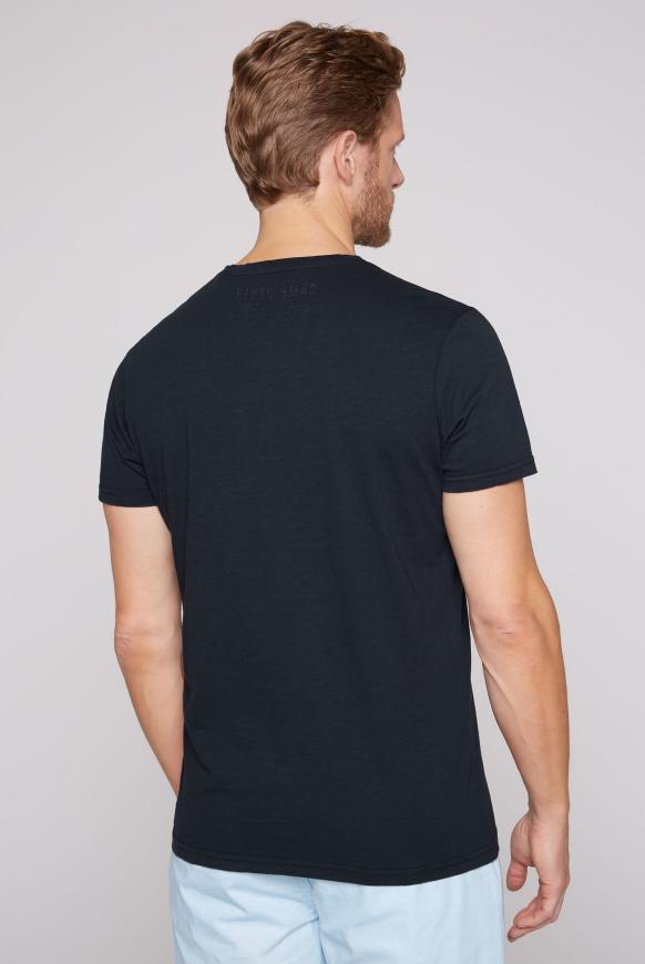 T-Shirt V-Neck mit Brusttasche