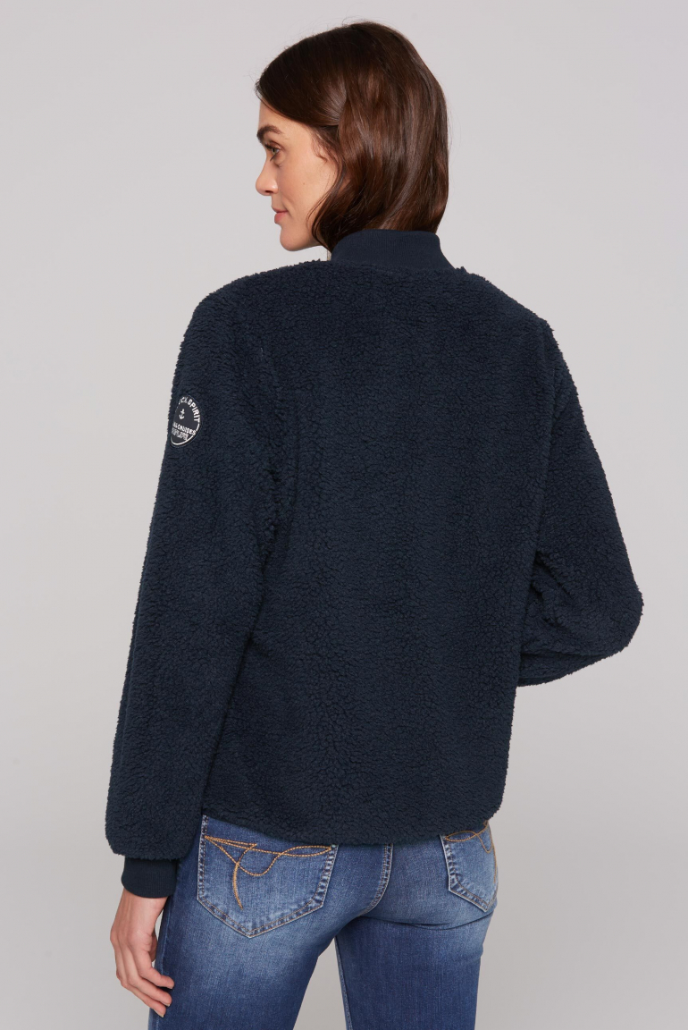 Blouson im Sherpa-Look
