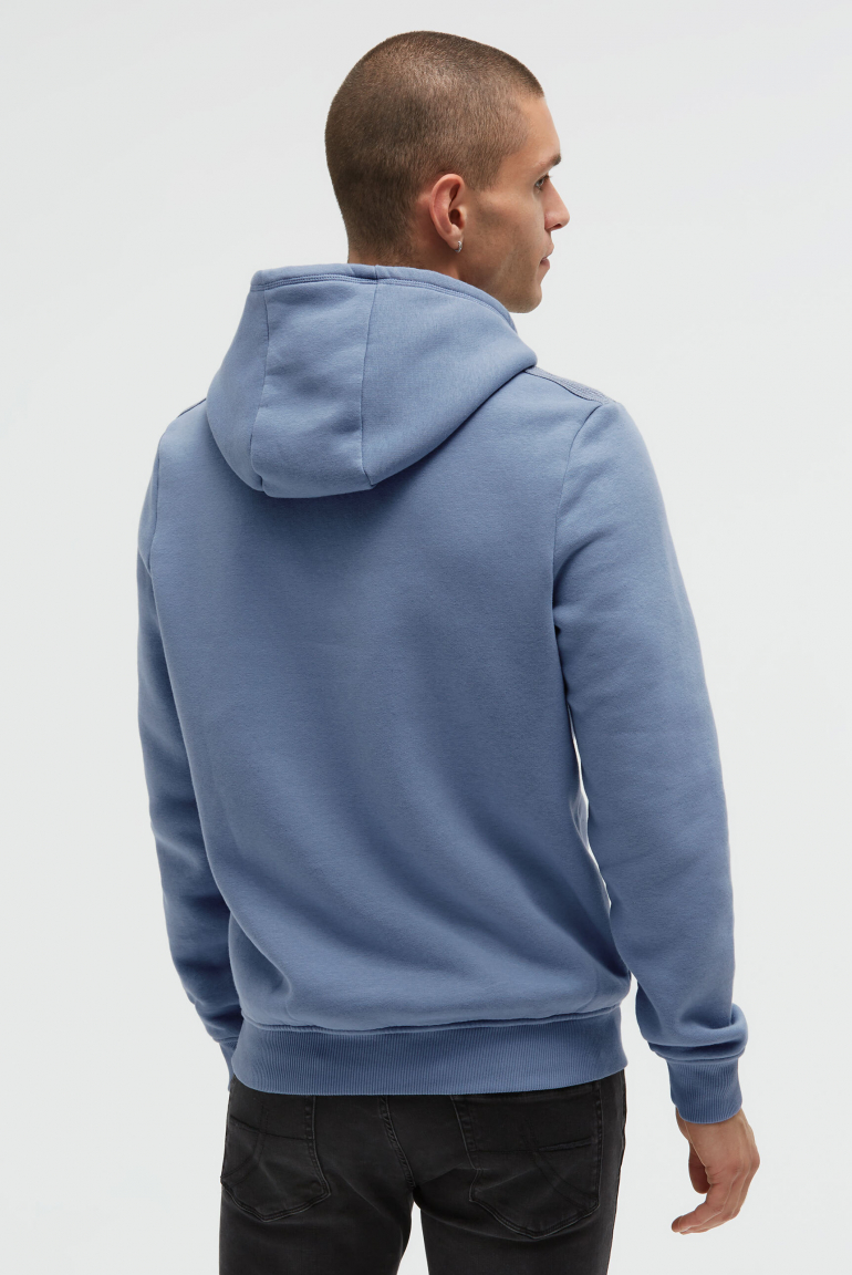 Hoodie mit Rubber Print und Tapes