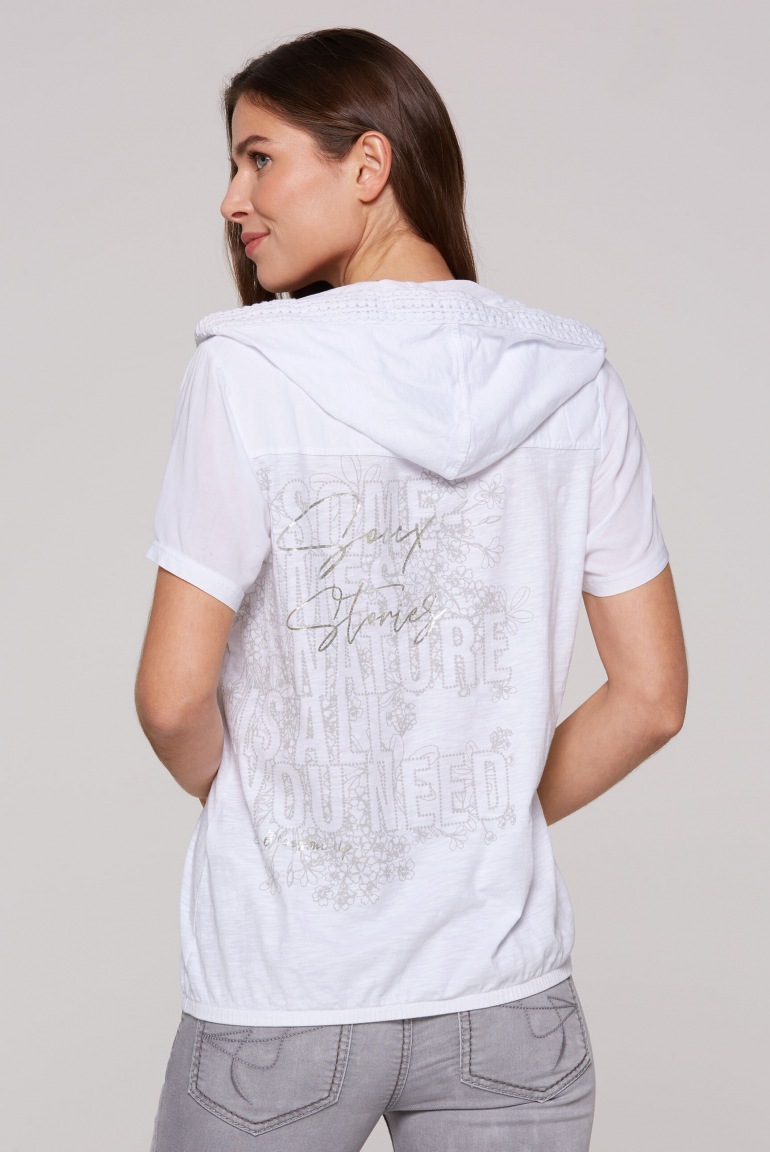 Kapuzenshirt mit Rücken-Artwork