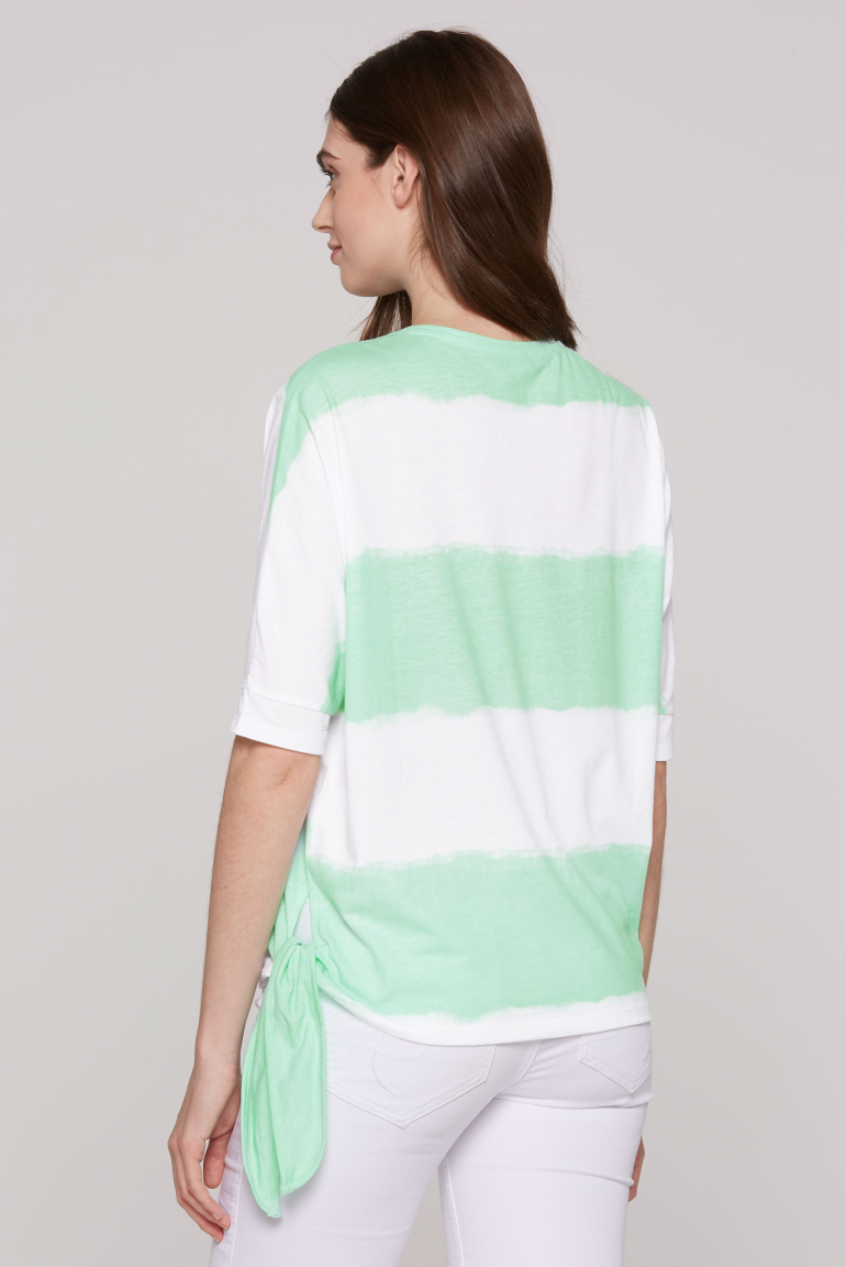 Oversized T-Shirt mit Streifen-Design