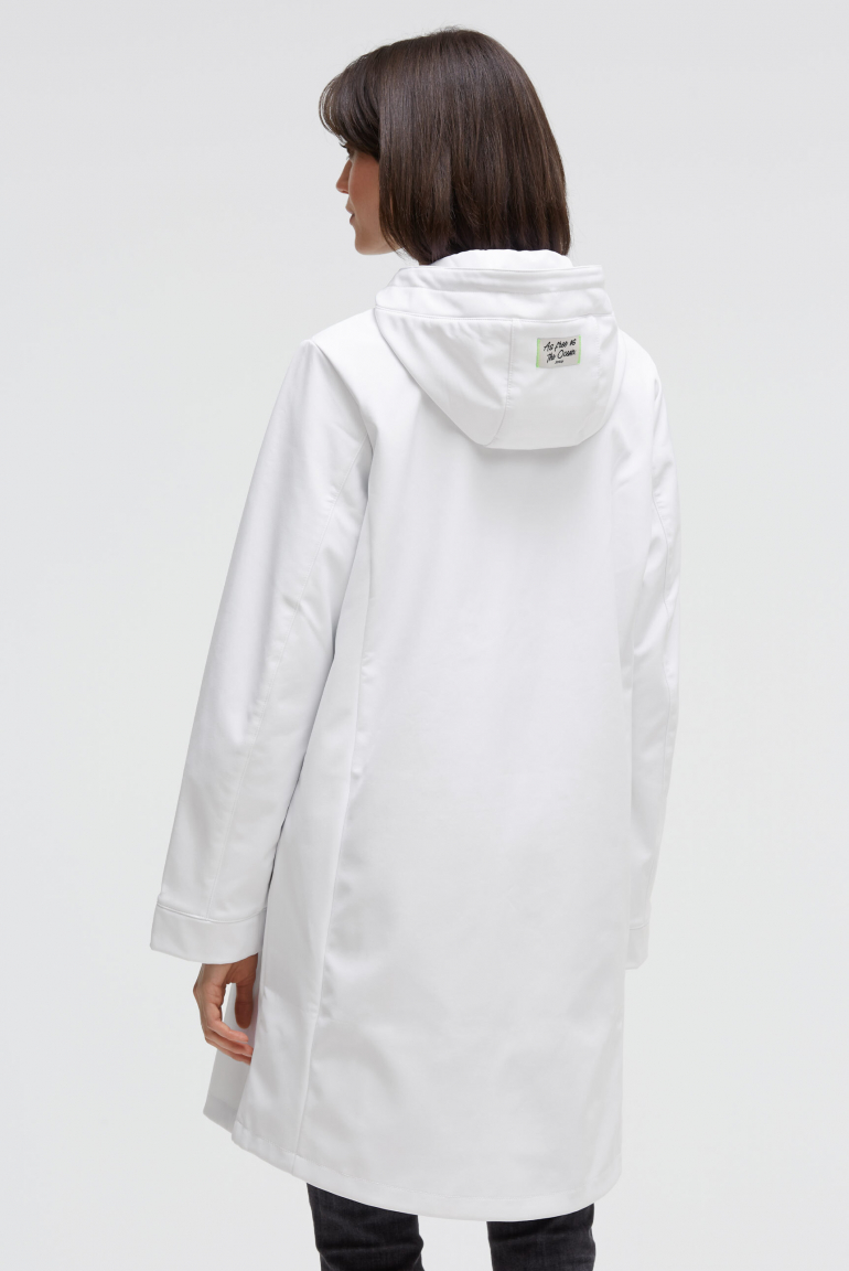 Softshell-Parka mit Kapuze