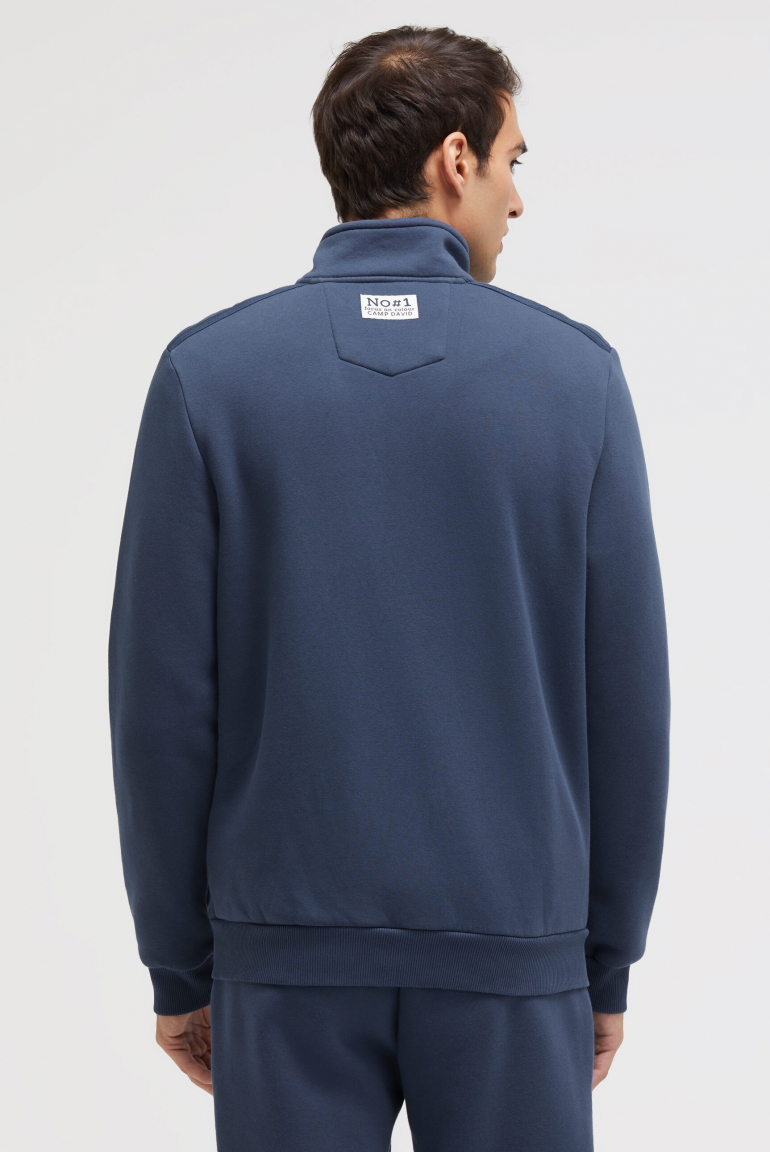 Sweatjacke mit Logo Rubber Artwork