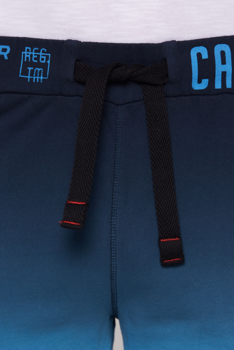 Sweatshorts Dip Dye mit Logo Prints