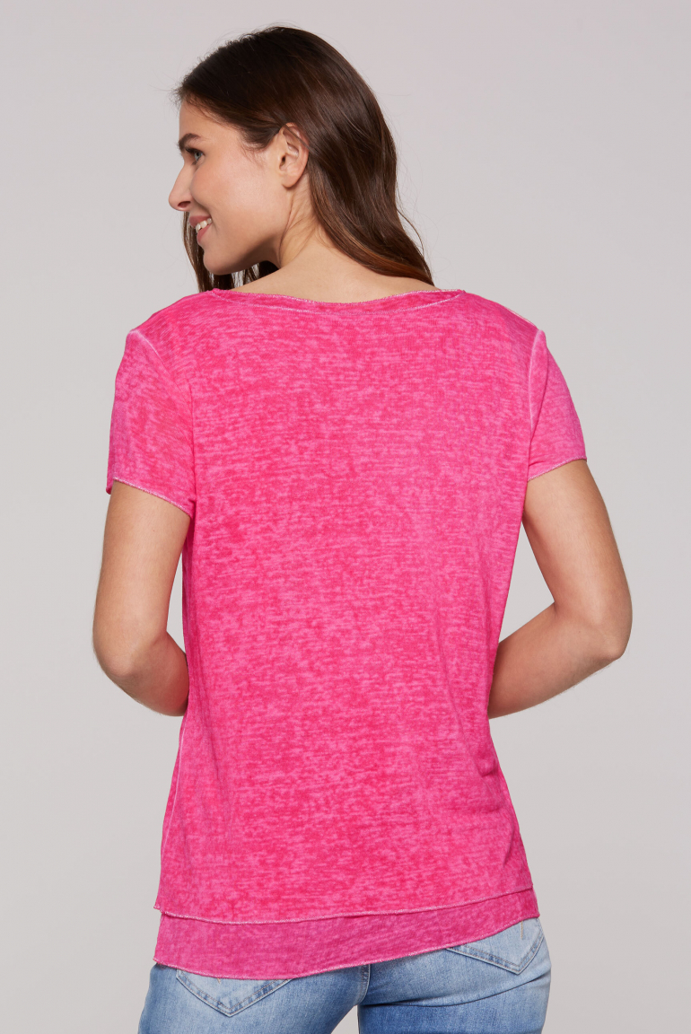 T-Shirt im Layering Look, 2-teilig