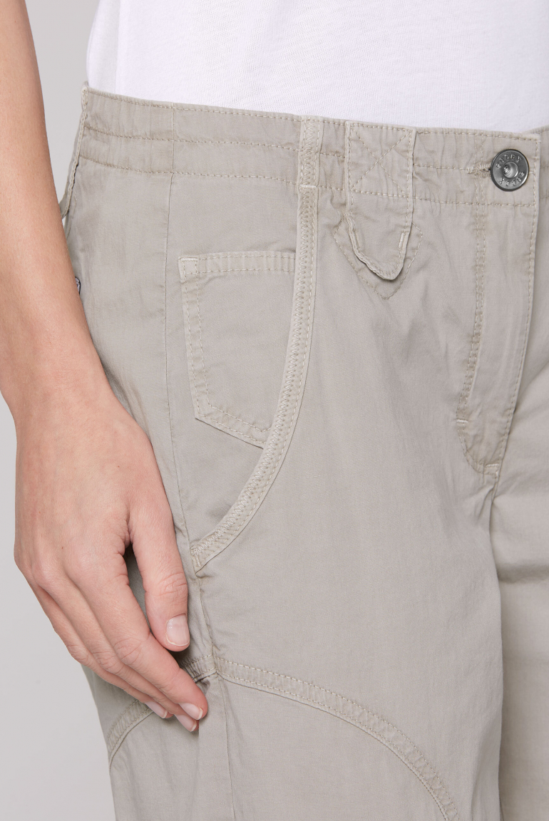 Basic Skater-Shorts mit Beintaschen