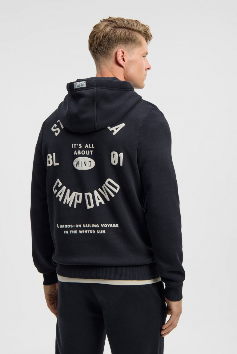 Hoodie mit Rücken-Artwork
