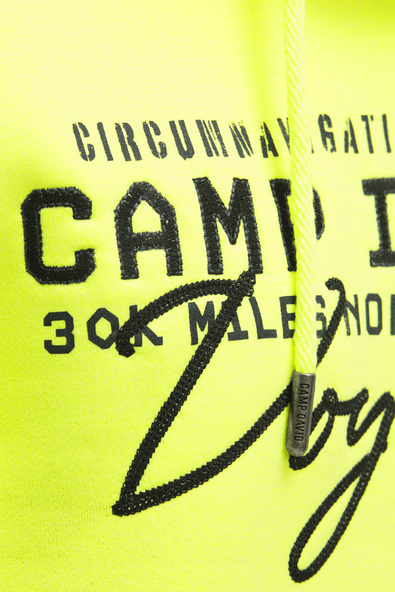 Sweatshirt mit Kragen und Artwork