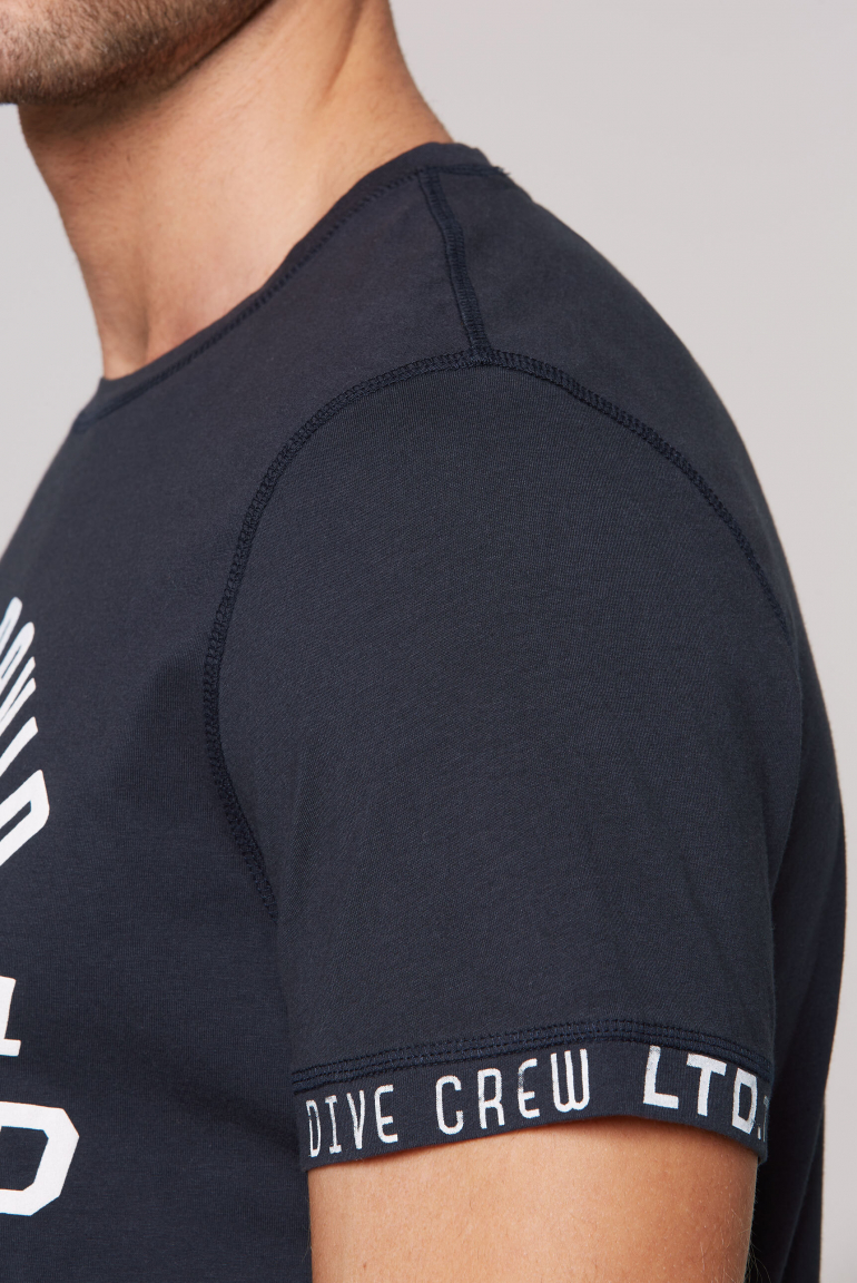 T-Shirt mit Gradient Puffprint