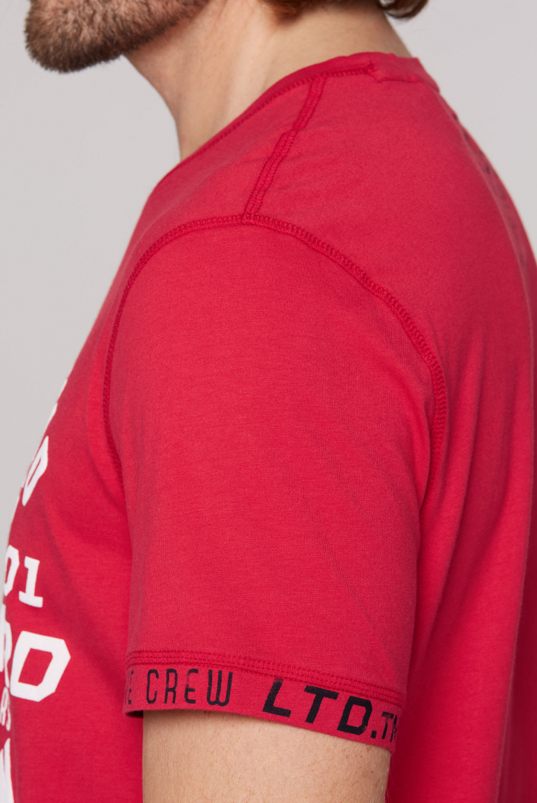 T-Shirt mit Gradient Puffprint
