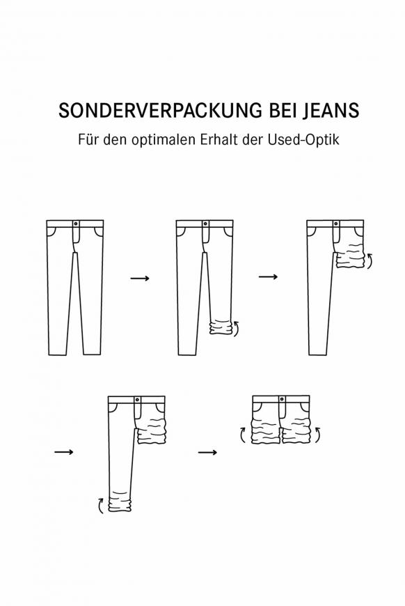 Jeans NI:CO mit tonigen Nähten Regular Fit