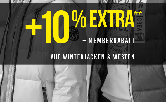 10 Extra Sale Jacken