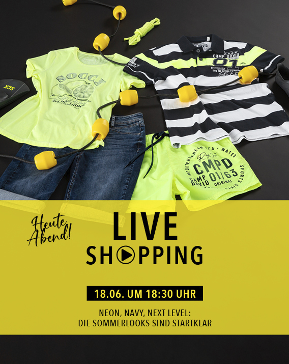 Live Shopping heute