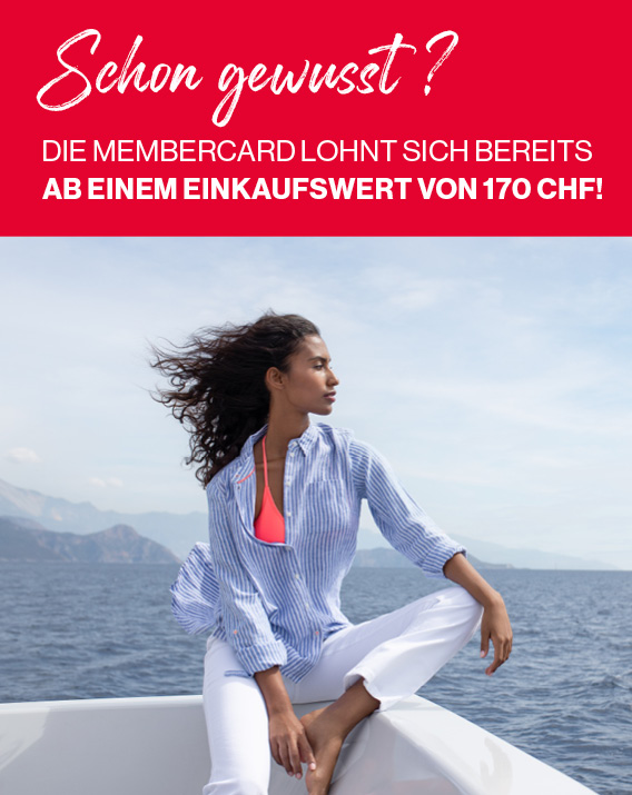 Bereits ab 170 CHF Einkaufswrt sparen