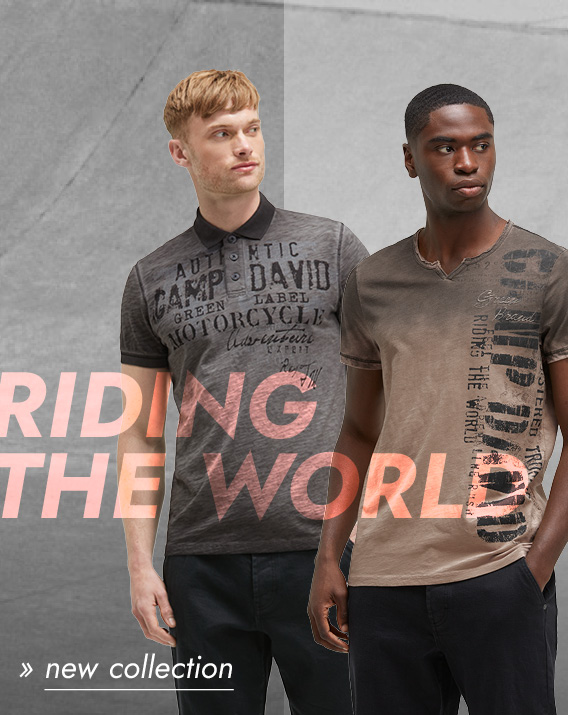 zwei Model tragen Polo und Shirt