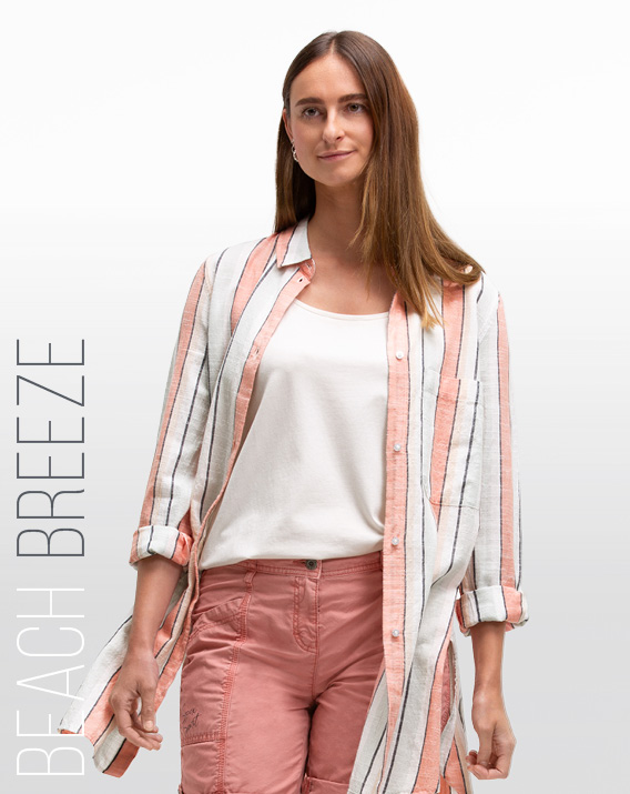 Model trägt Sommerlook